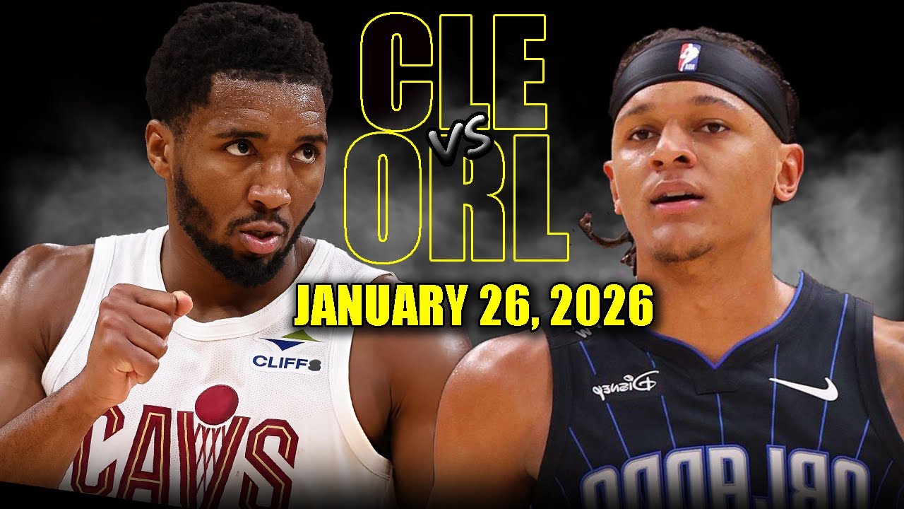 Cleveland Cavaliers vs Orlando Magic Full Game Highlights – January 26, 2026 | NBA Season