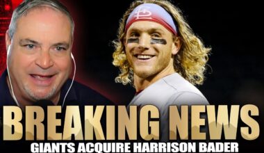 BREAKING: SF Giants Acquire Harrison Bader…