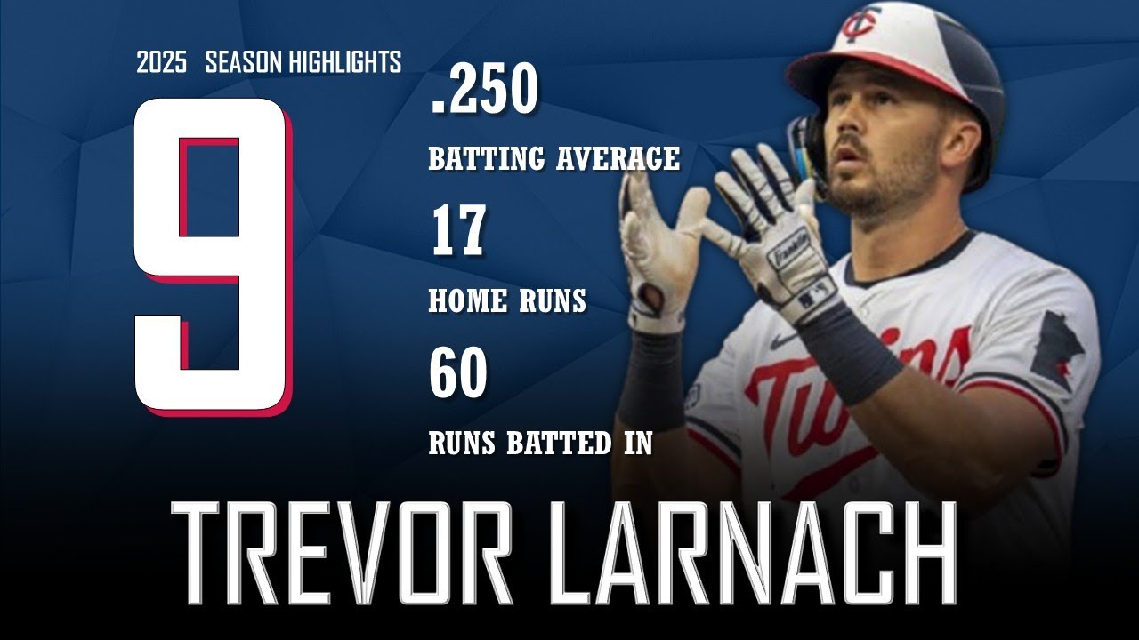 Trevor Larnach || 2025 Minnesota Twins Highlights