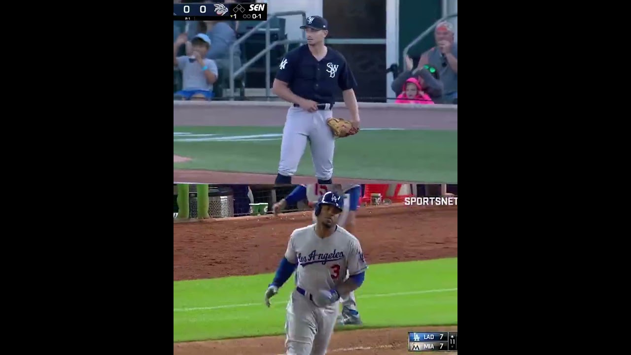 Does MLB's No. 53 prospect Justin Crawford's swing look familiar? 👀 His dad is Carl Crawford!