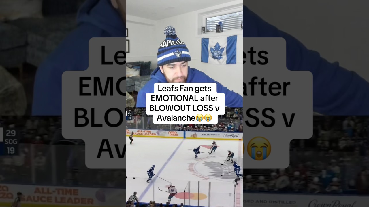 Im just sick of this man. #nhl #avalanche #mapleleafs #reaction #hockey#rage#nhlhockey