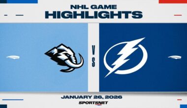 NHL Highlights | Mammoth vs. Lightning - January 26, 2026