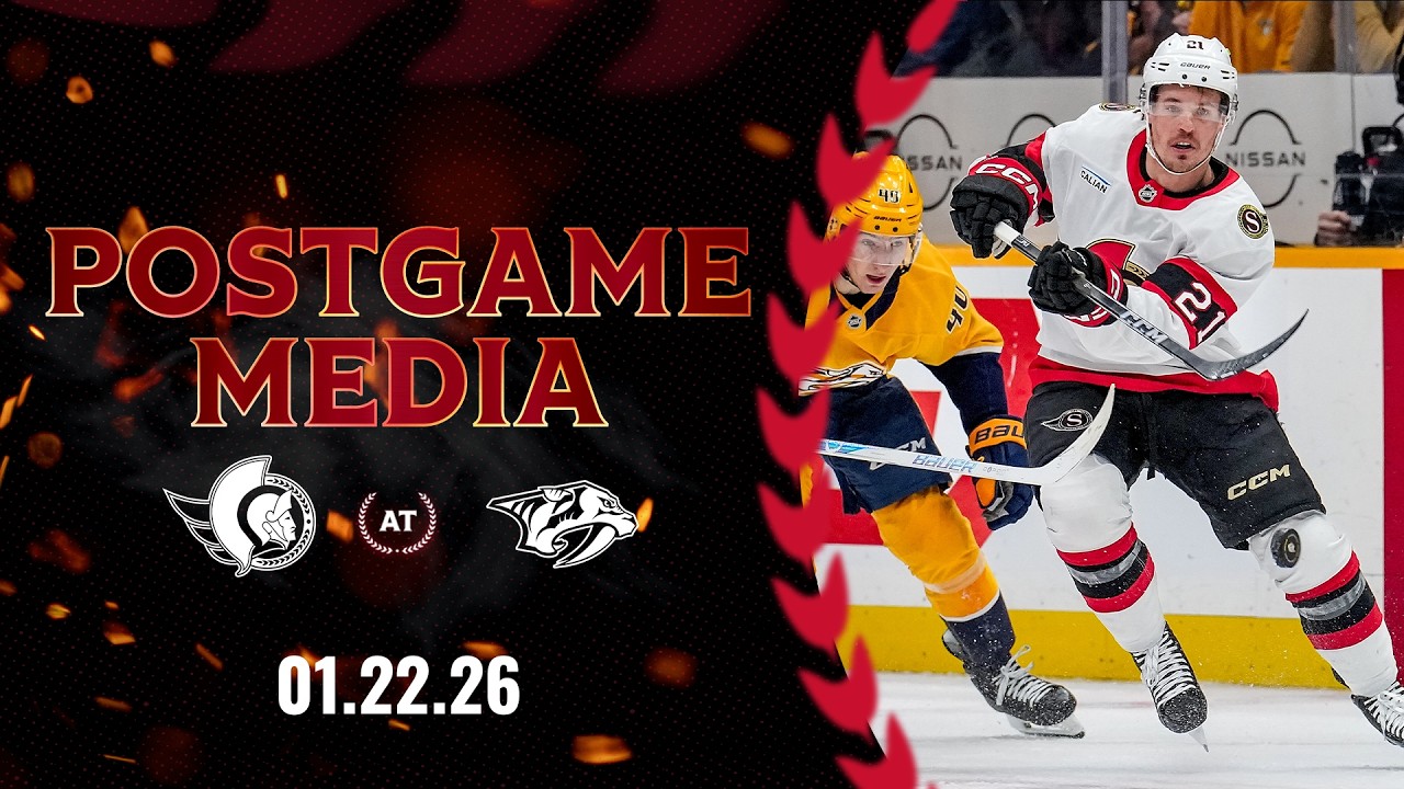 LIVE: Postgame Media NSH 5 OTT 3