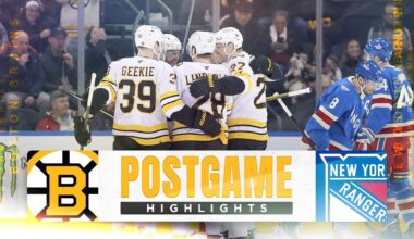 CONDENSED GAME: Boston Bruins vs. New York Rangers - 1/26/2026