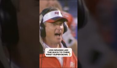 2️⃣3️⃣ years ago today, the #Bucs became #SuperBowl champions for the first time 🏆🏴‍☠️ #jongruden
