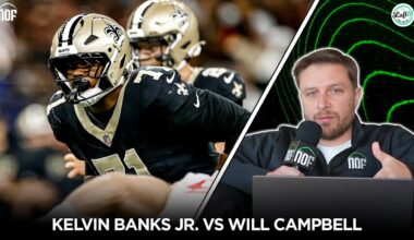 Kelvin Banks Jr. vs. Will Campbell: Did Saints get the best rookie tackle?