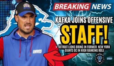 BREAKING NEWS: Detroit Lions HIRE Mike Kafka In "HIGH RANKING' Offensive Role!