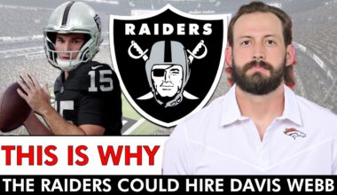 🚨 MAJOR Davis Webb Rumors! Next Raiders Head Coach?
