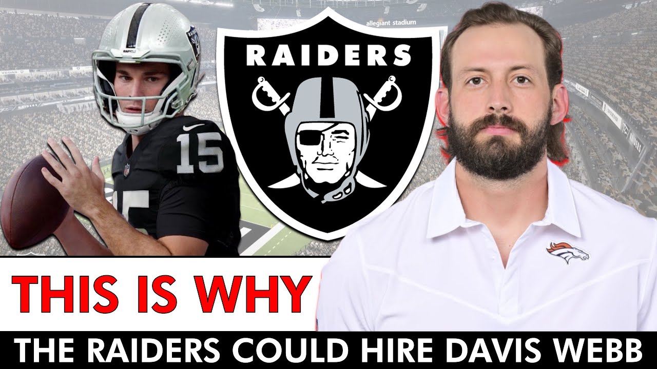 🚨 MAJOR Davis Webb Rumors! Next Raiders Head Coach?