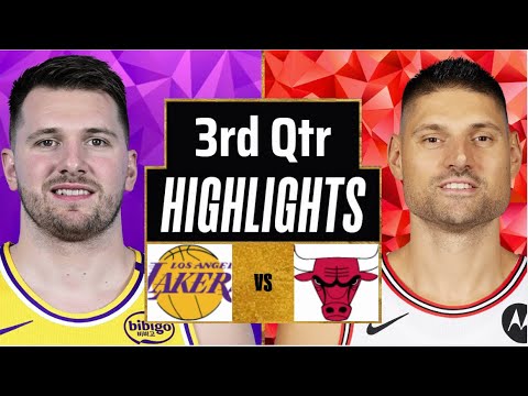 Los Angeles Lakers vs Chicago Bulls Full Game Highlights 3rd Qtr | Jan 26 | 2026 NBA Highlights