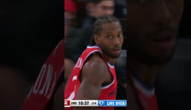 Kawhi triple tween cross 😮‍💨