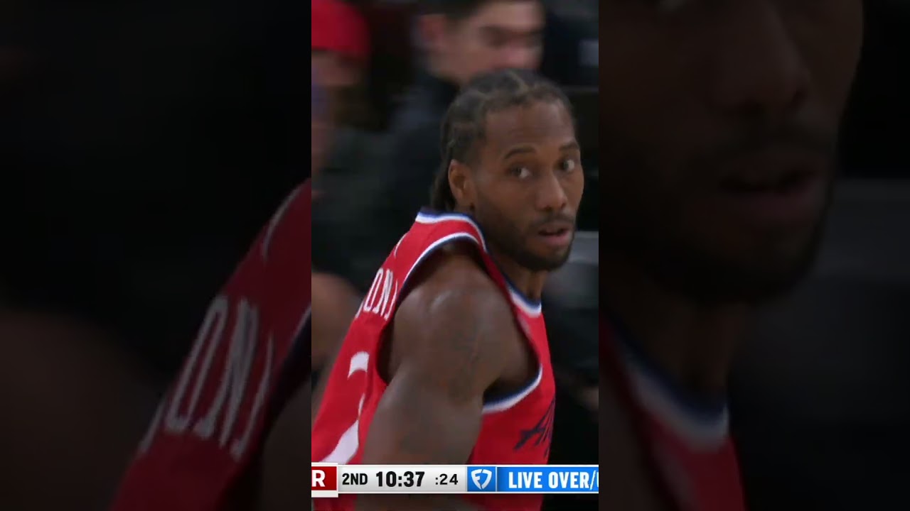 Kawhi triple tween cross 😮‍💨