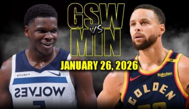 Golden State Warriors vs Minnesota Timberwolves Full Game Highlights – January 26, 2026 | NBA Season