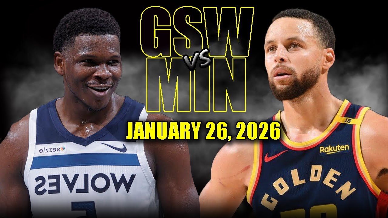 Golden State Warriors vs Minnesota Timberwolves Full Game Highlights – January 26, 2026 | NBA Season