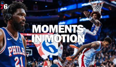 Moments in Motion: Sixers vs. Rockets | 01.22.26