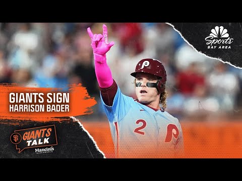 Giants Talk: How Harrison Bader instantly improves San Francisco's defense | NBCS Bay Area