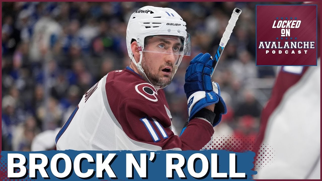 Brock Nelson Keeps on Rolling in Avalanche Win Over Toronto.