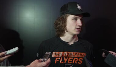 1/26 PHI vs. NYI Postgame: Trevor Zegras