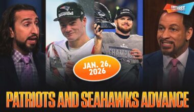 Seahawks & Patriots advance to Super Bowl LX, Steelers hire Mike McCarthy, Darnold vs. Maye | FTF