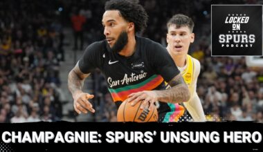San Antonio Spurs' Julian Champagnie is the team's unsung hero