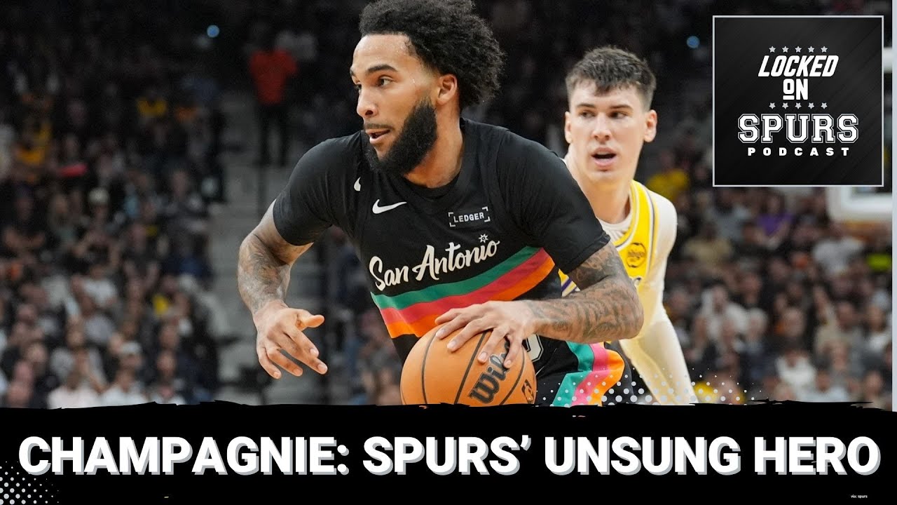 San Antonio Spurs' Julian Champagnie is the team's unsung hero