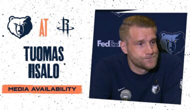 Tuomas Iisalo Press Conference | Grizzlies vs. Rockets