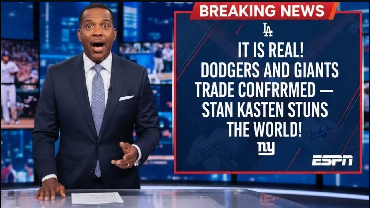 DONE DEAL: DODGERS and GIANTS complete a shock TRADE — STAN KASTEN stuns MLB | Dodgers News