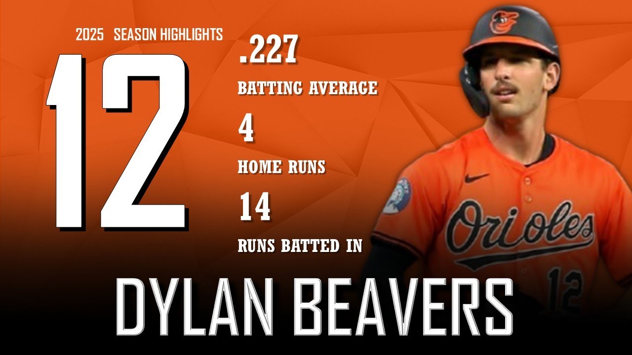 Dylan Beavers || 2025 Baltimore Orioles Highlights