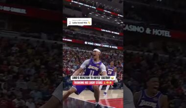 Luka so happy to have his teammate Jaxson Hayes 😅