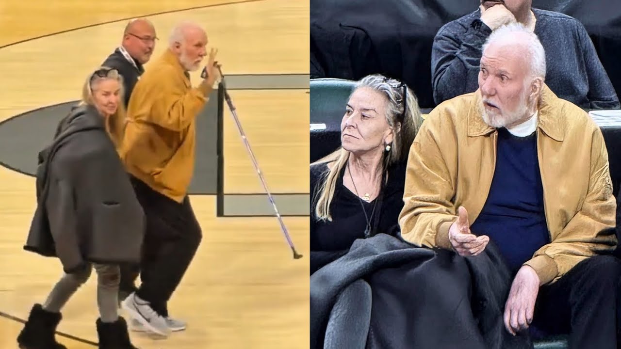 Gregg Popovich got an ovation at the Spurs G-League game 🥹