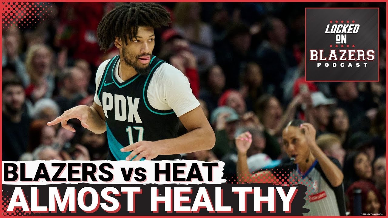 Trail Blazers Beat the Heat | Deni Avdija Leaves with Back Injury | Portland Almost Got Healthy