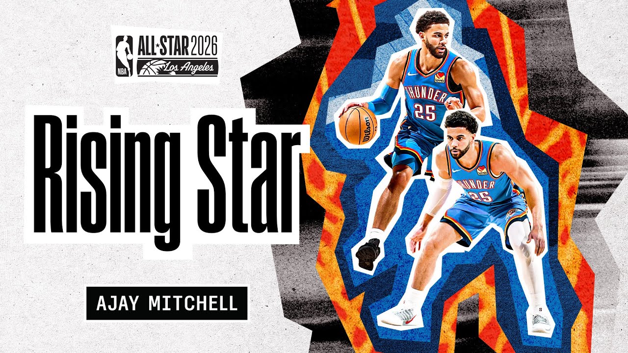Ajay Mitchell Named 2026 NBA Rising Star ⭐️ | Ajay Mitchell Highlights | OKC Thunder
