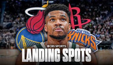 Top Potential Landing Spots for Giannis Antetokounmpo as NBA Trade Deadline nears 👀