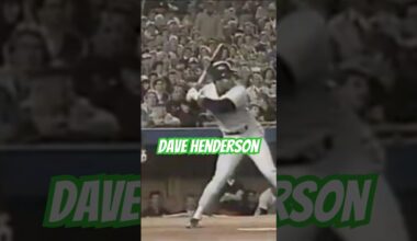 Dave Henderson was built for big moments! #mlb #baseball #redsox #athletics