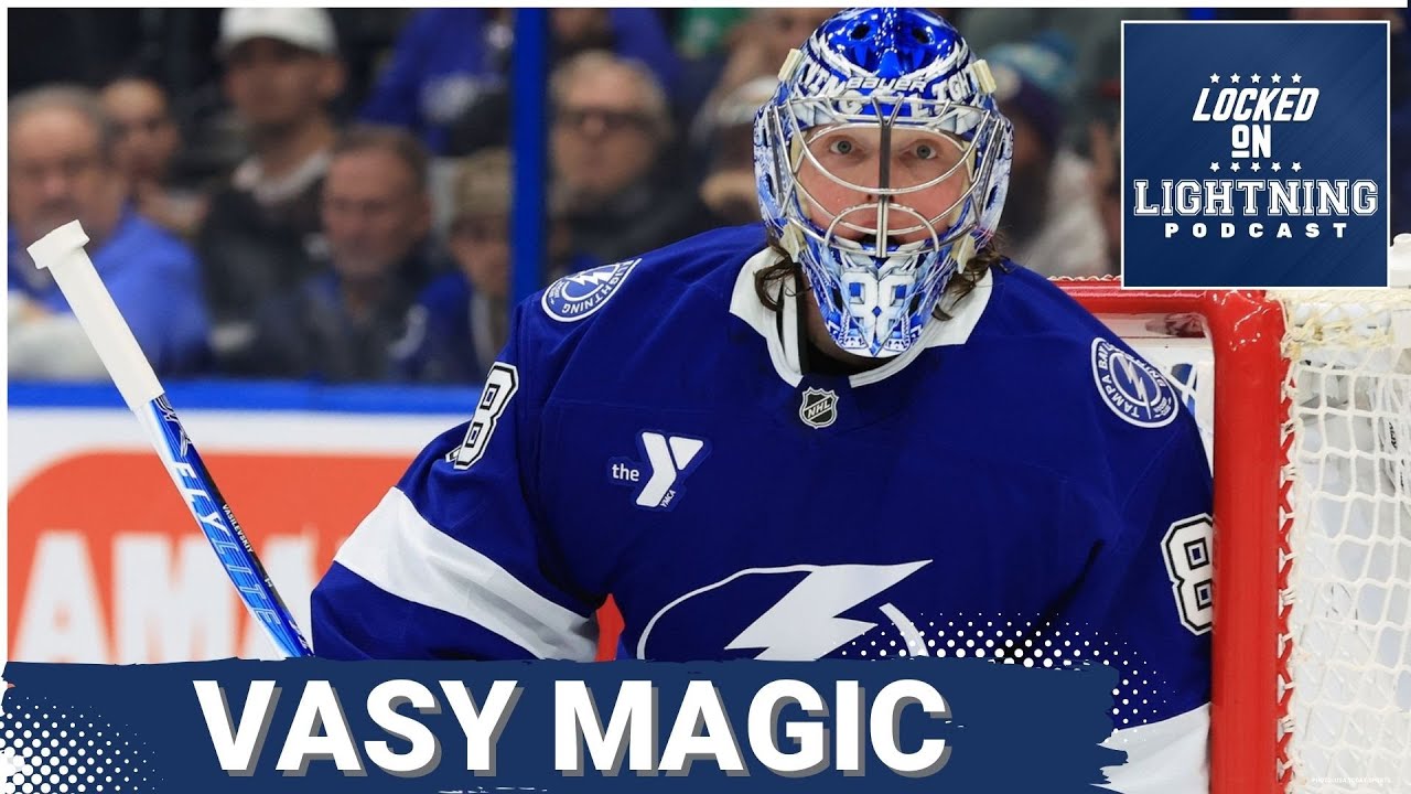 VASY MAGIC: Andrei Vasilevskiy Shutout SPARKS Tampa Bay Lightning GRITTY Win Over Utah Mammoth