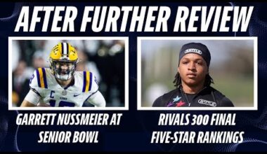 Garrett Nussmeier Address LSU Injury | Saints At Senior Bowl