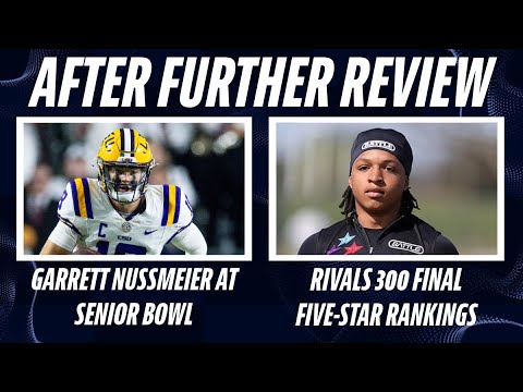Garrett Nussmeier Address LSU Injury | Saints At Senior Bowl