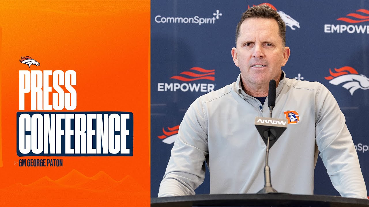 GM George Paton as Broncos approach offseason looking to build: ‘We have to be on our game’