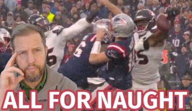It Was All For Naught: Commemorating The Pass Rush of the Houston Texans vs. Patriots