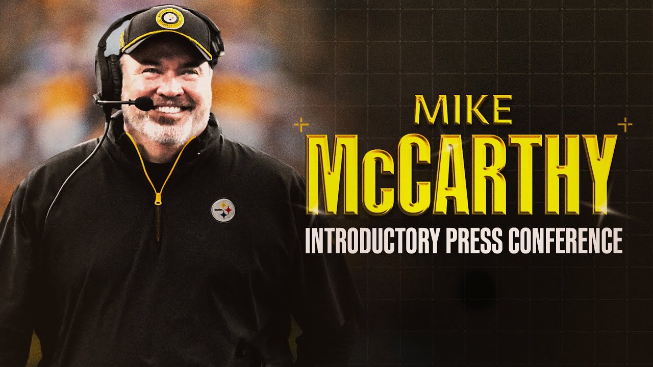 Mike McCarthy Introductory Press Conference (Jan. 27) | Pittsburgh Steelers