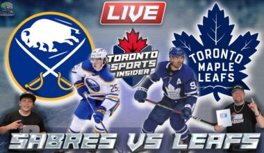 Buffalo Sabres vs Toronto Maple Leafs LIVE 🔴 | NHL LIVE Stream Reaction & Play By Play