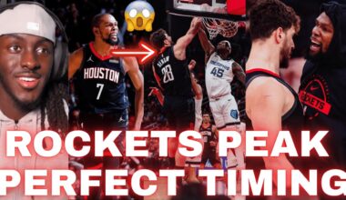 KD & SENGUN A SCARY DUO.. Rockets Vs Grizzlies Highlights Reaction