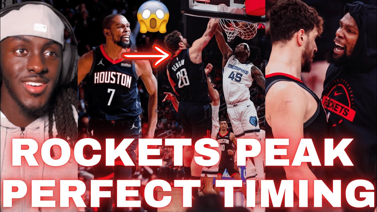 KD & SENGUN A SCARY DUO.. Rockets Vs Grizzlies Highlights Reaction
