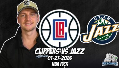 Los Angeles Clippers vs Utah Jazz 1/27/26 NBA Free Picks & Prediction | NBA Betting Tips