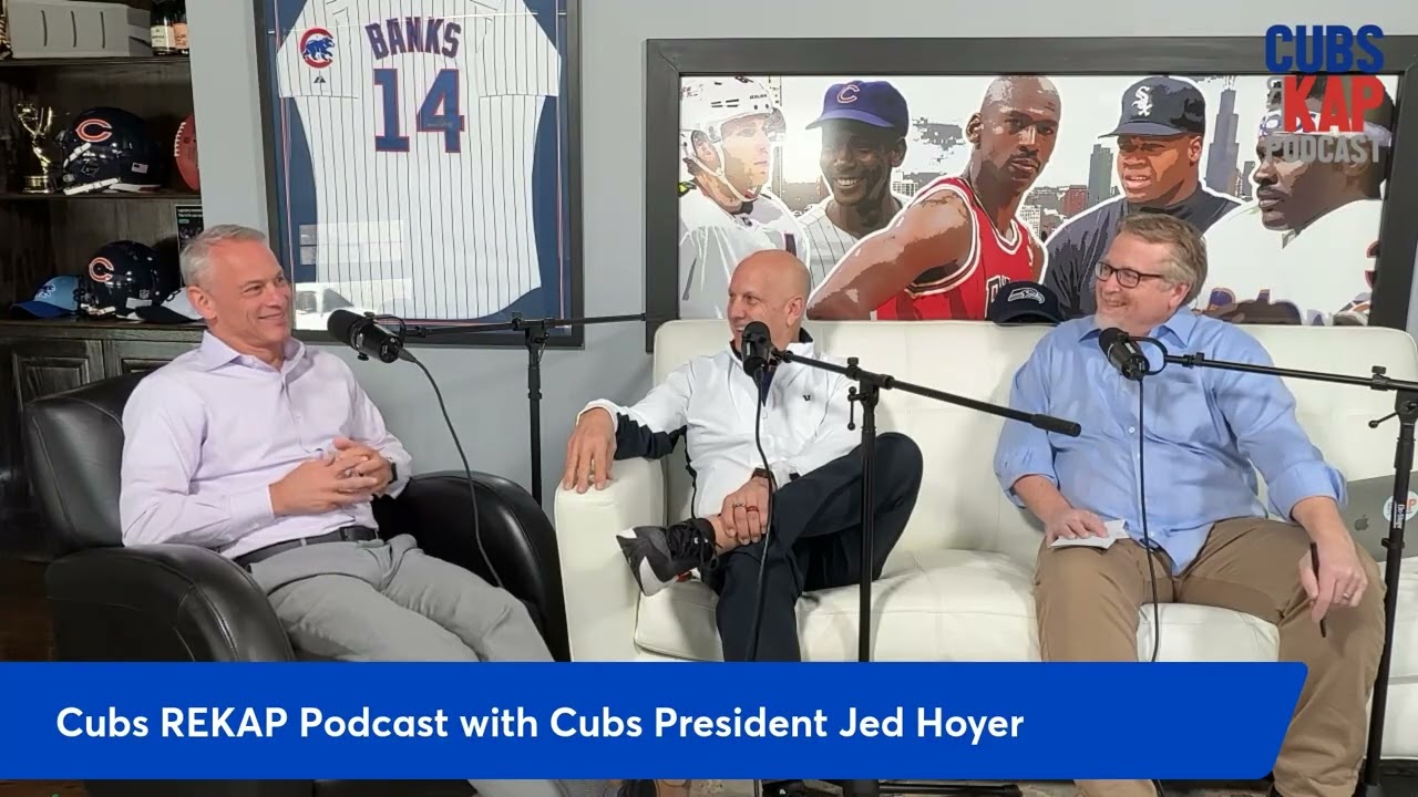 Cubs REKAP ® Podcast ⚾️ (S4 - EP4): The State of the Chicago Cubs with President Jed Hoyer in studio