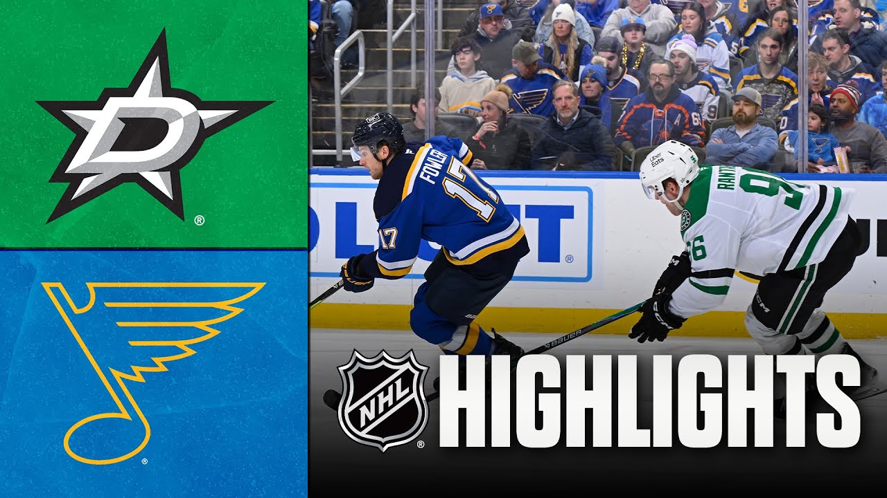 Stars vs. Blues | NHL Highlights | January 27, 2026