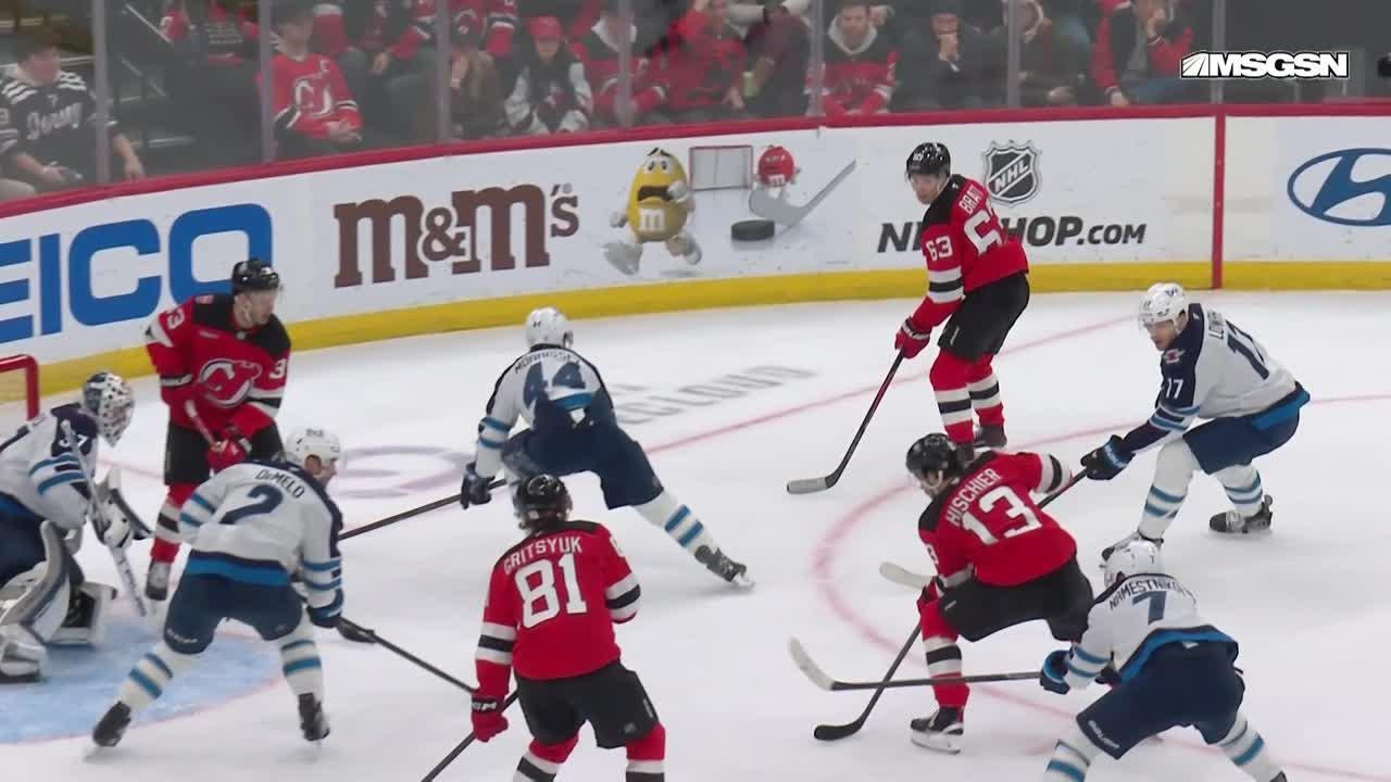 New Jersey Devils vs. Winnipeg Jets - Game Highlights