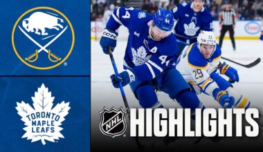 Sabres vs. Maple Leafs | NHL Highlights | January 27, 2026