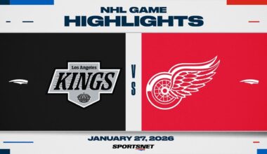 NHL Highlights | Kings vs. Red Wings - January 27, 2026