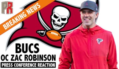 Bucs OC Zac Robinson Press Conference Reaction